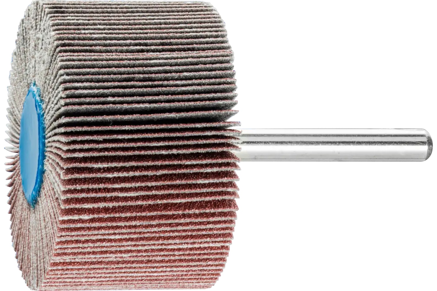 Picture of Pferd Mounted Flap Wheel, 2" X 1, 40 Grit, 1/4" Shank, Aluminum Oxide